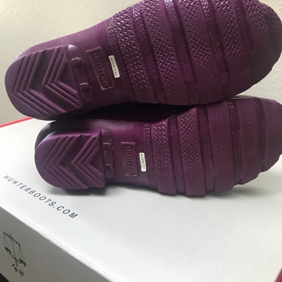 SOLD Hunter rain boots (us 5 big girls) - Picture 5 of 7